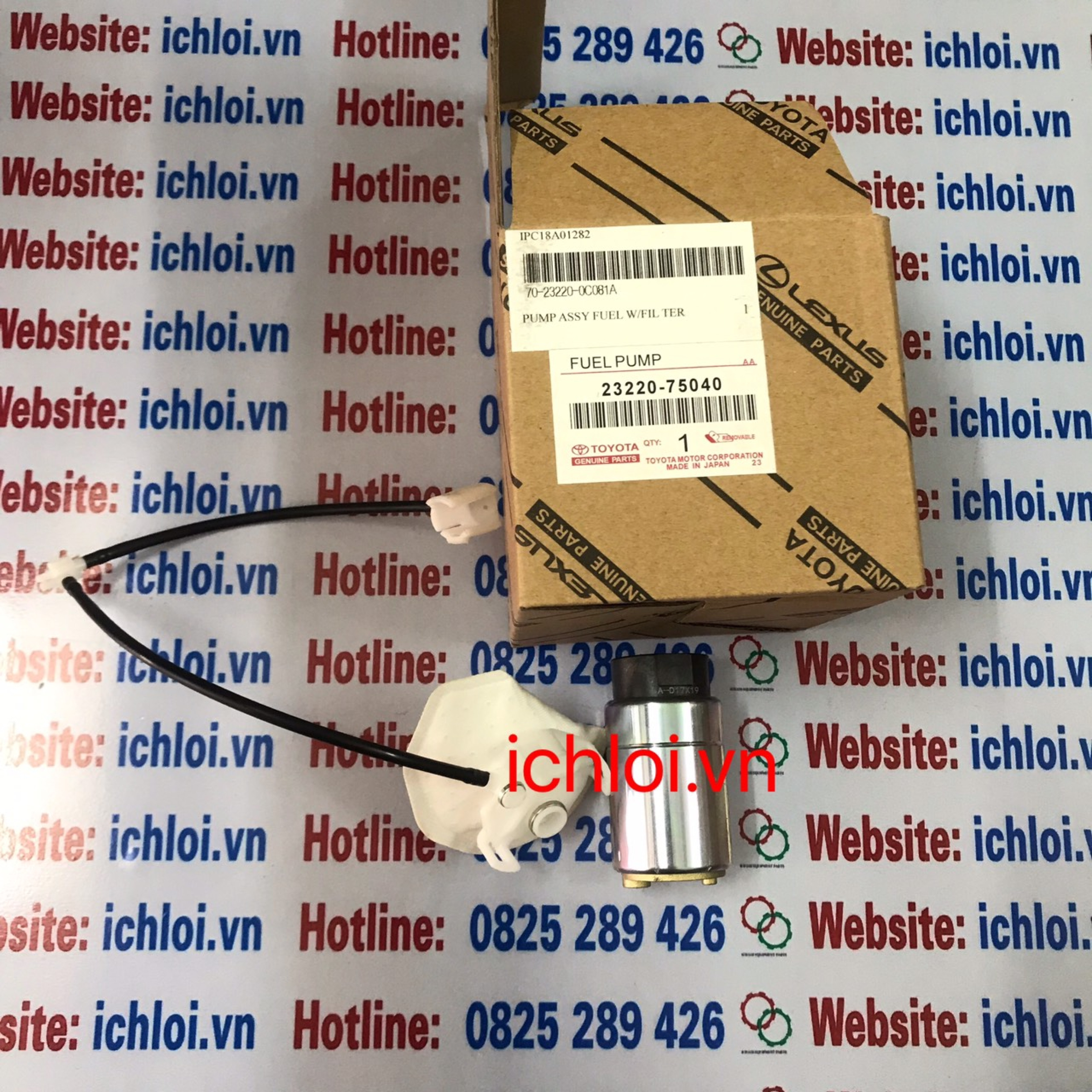 mô tơ bơm xăng vios