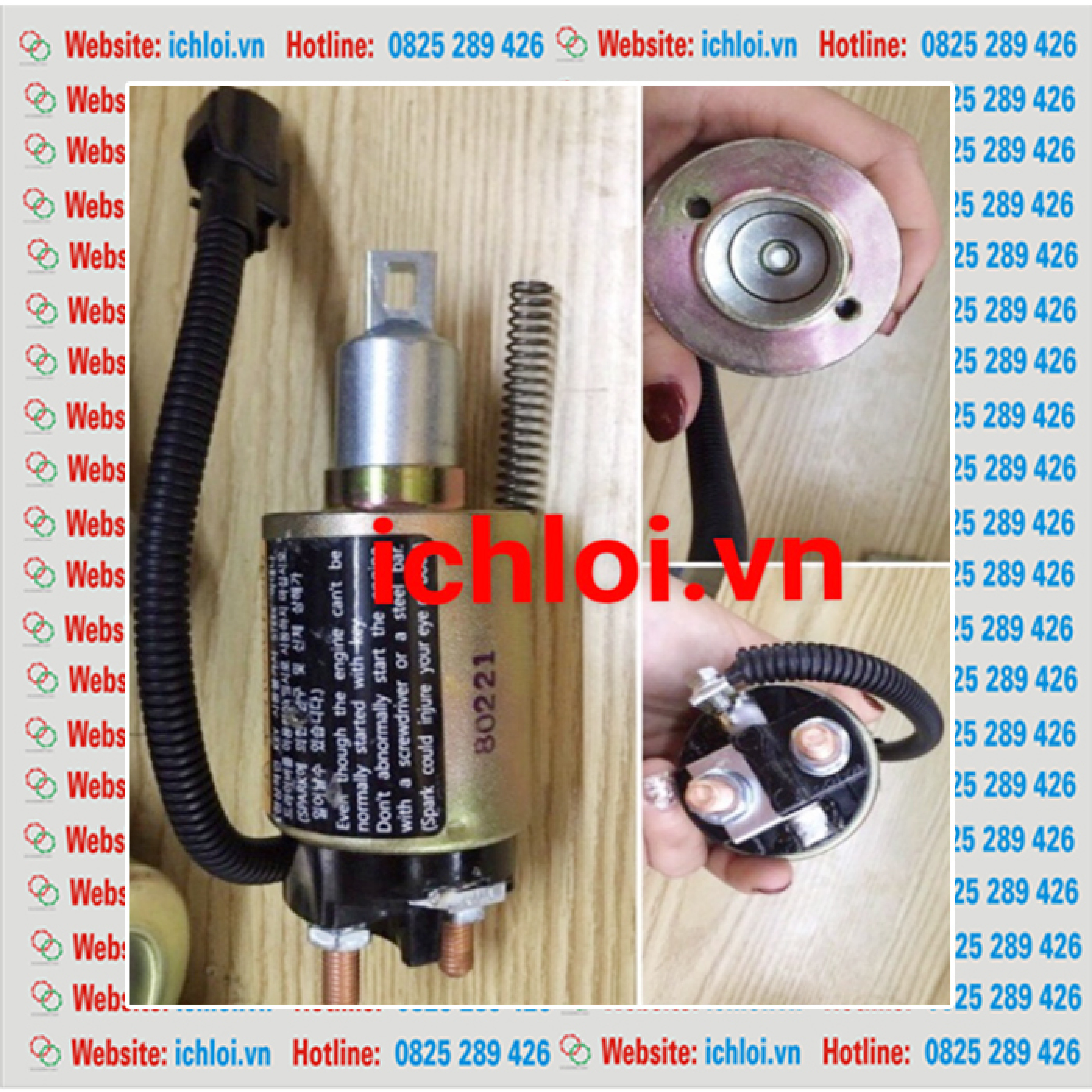 Rơ le đề County máy điện 