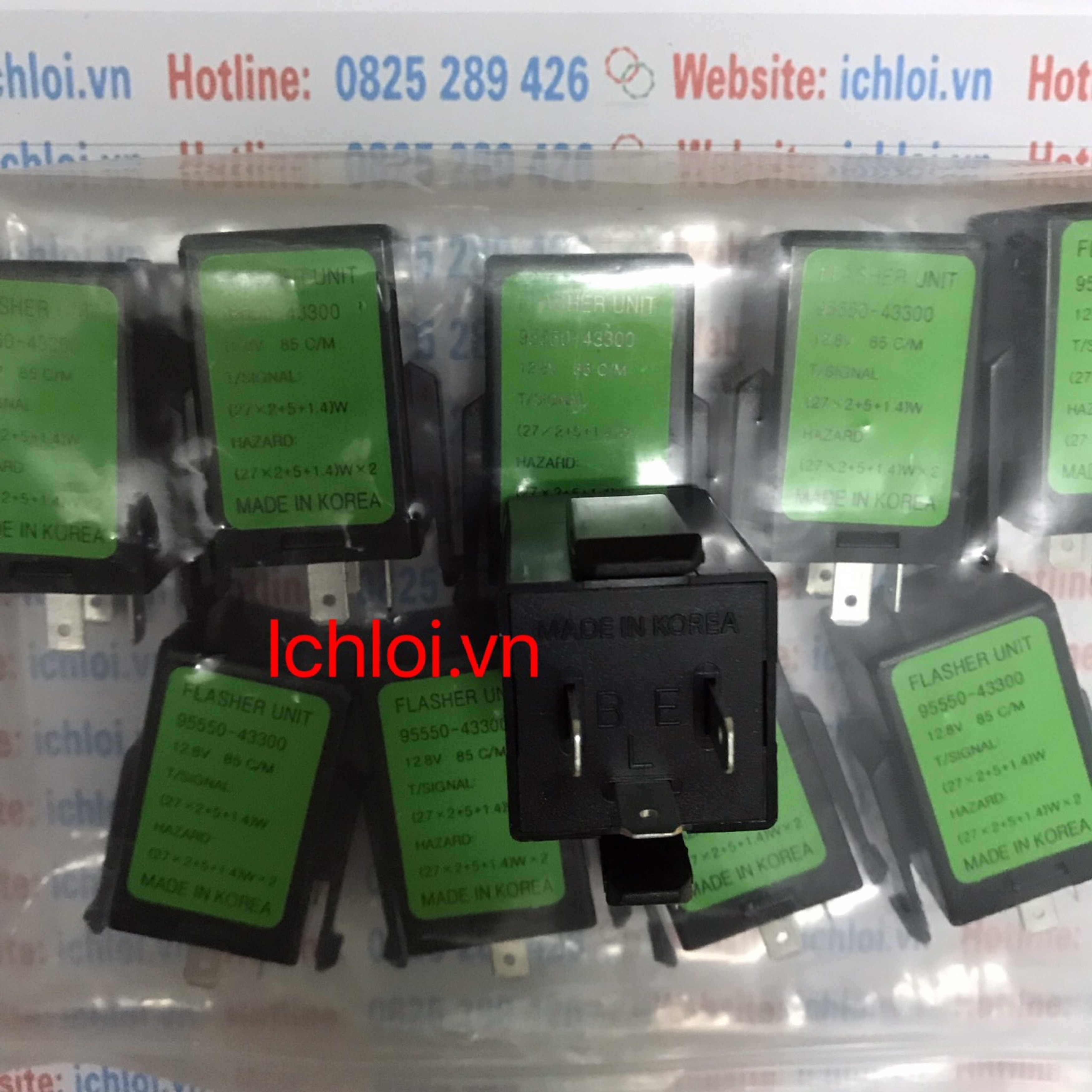 Rơ le xi nhan 3 chân 12v 